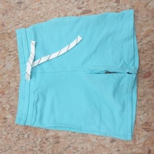 Teal shorts